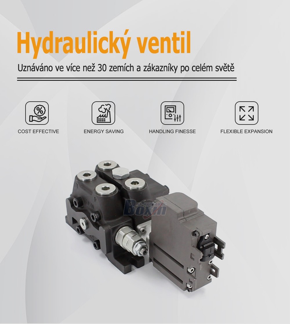 Industrial Hydraulic Component Factory Supplying DCV100EMA-OT 1 Spool Sectional Directional Valve